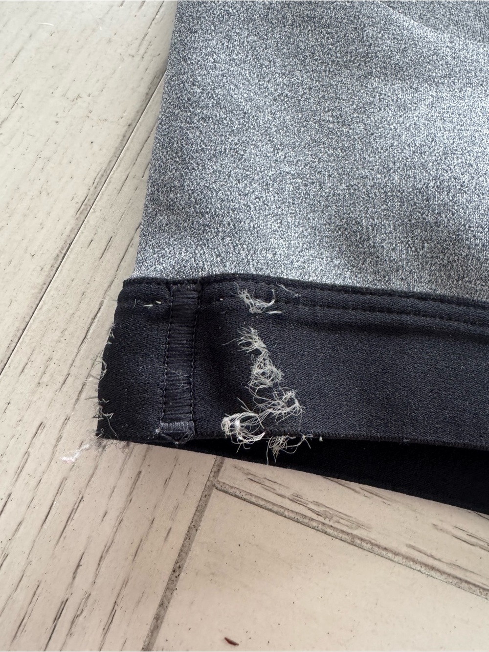 Gray Racerback Seamless Sports Bra - All In Motion - Picture 3 of 4